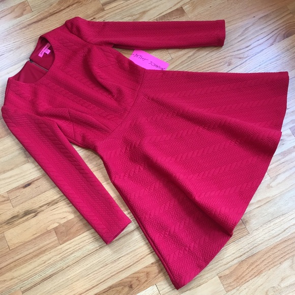 ❗️LAST ONE❗️Betsey Johnson Cable Knit Fit &Flare - Picture 2 of 8